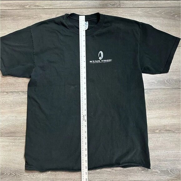 Vintage 1994 Star Trek Generations Promo T Shirt Size XL It Was Fun Captain Kirk - Picture 8 of 8